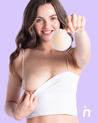 Cubre pezones Circular de Silicona Reutilizable, Nipskin® - Bare it All Nipple Covers