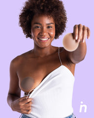 Cubre pezones Circular de Silicona Reutilizable, Nipskin® - Bare it All Nipple Covers