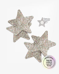 Star Of The Night Glow - Stickers para cubrir los pezones de un solo uso