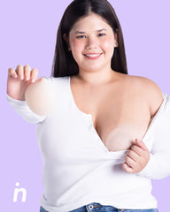 Cubre pezones Circular de Silicona Reutilizable, Nipskin® - Bare it All Nipple Covers