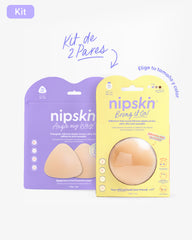 Kit Cubre pezones  Sin Adhesivo + Triangular | Nipskin®