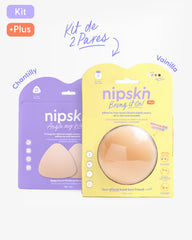 Kit Cubre pezones  Sin Adhesivo + Triangular | Nipskin®