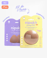 Kit Cubre pezones  Sin Adhesivo + Triangular | Nipskin®