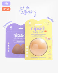 Kit Cubre pezones  Sin Adhesivo + Triangular | Nipskin®