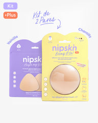 Kit Cubre pezones  Sin Adhesivo + Triangular | Nipskin®