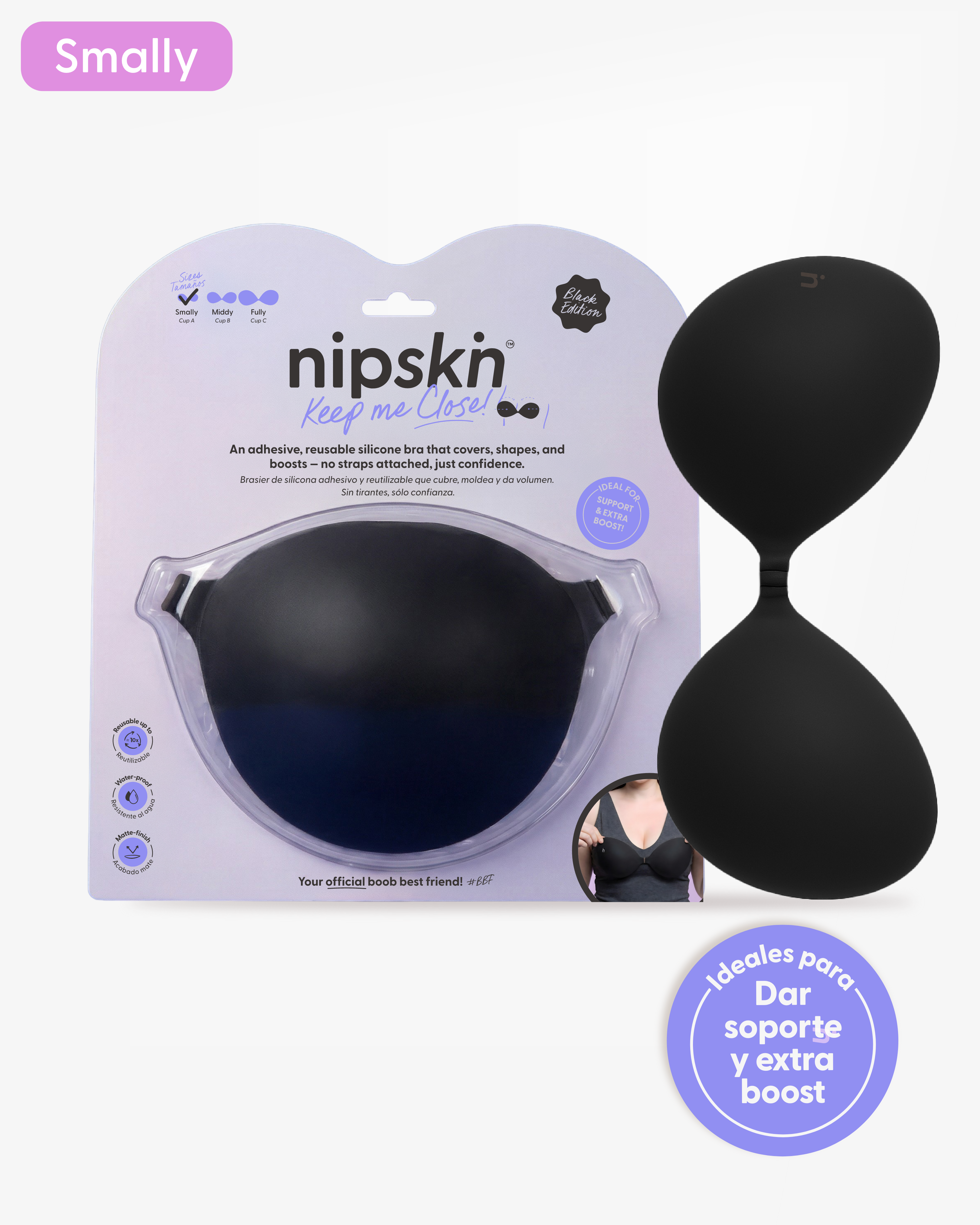 Brasier Invisible Adhesivo de Silicona, Keep Me Close - Nipskin®