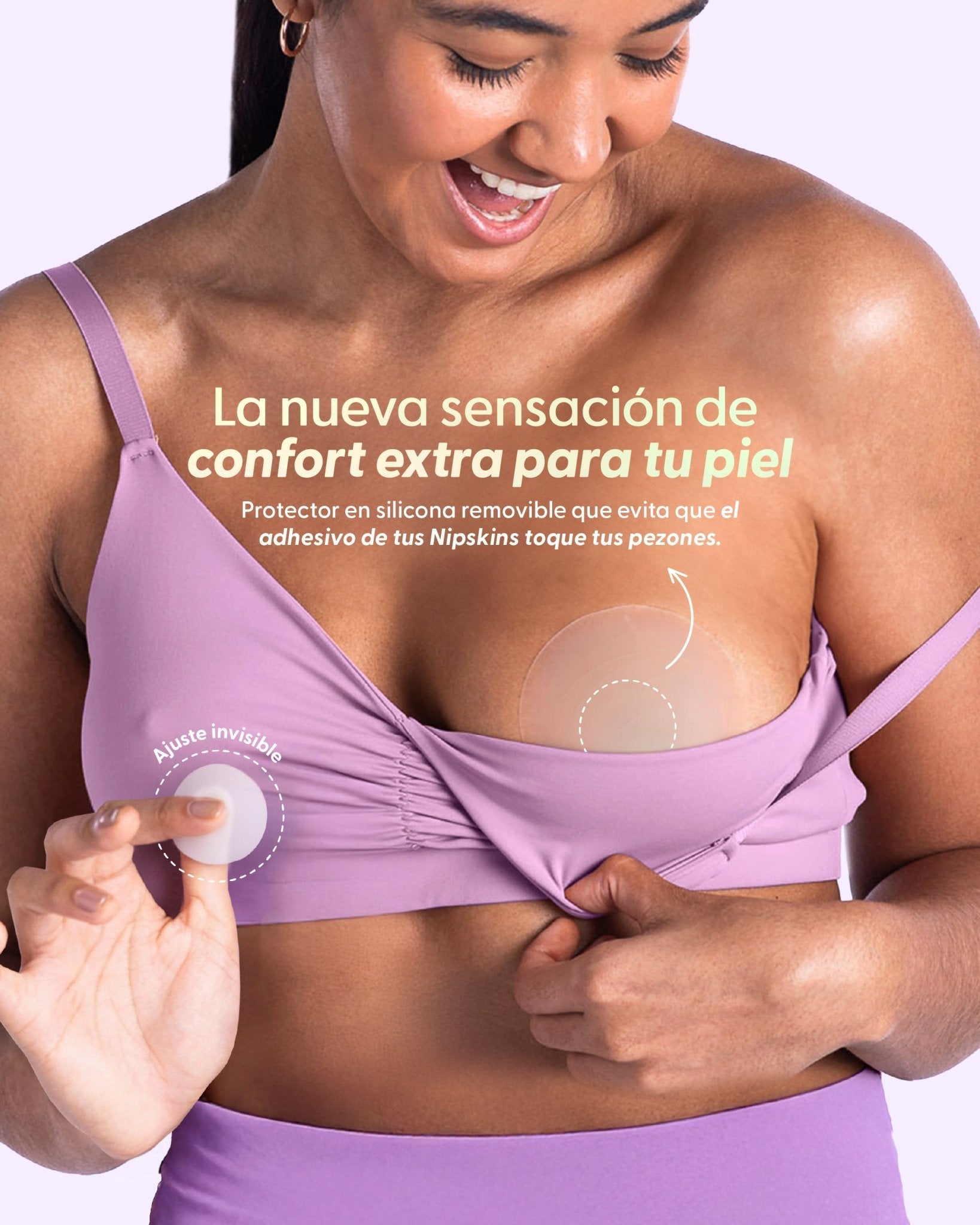 Aisladores de Adhesivo para pezones - Nipskin®