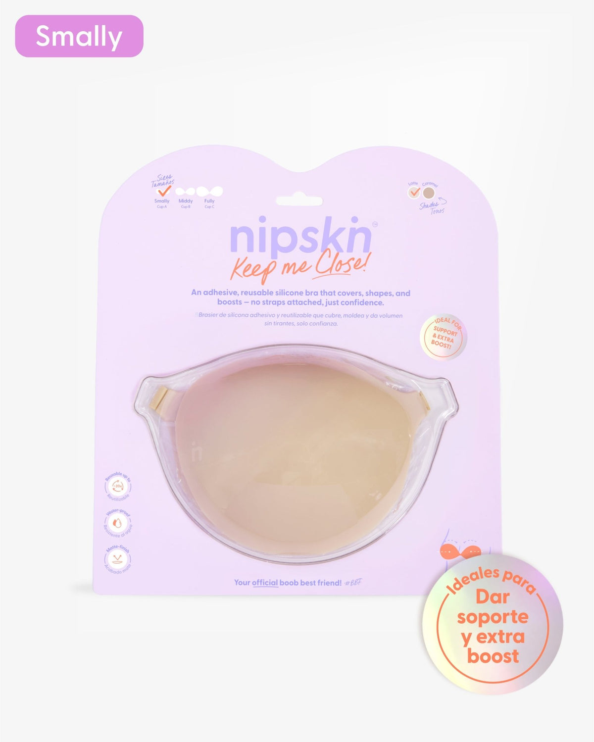Brasier Invisible Adhesivo de Silicona, Keep Me Close - Nipskin®