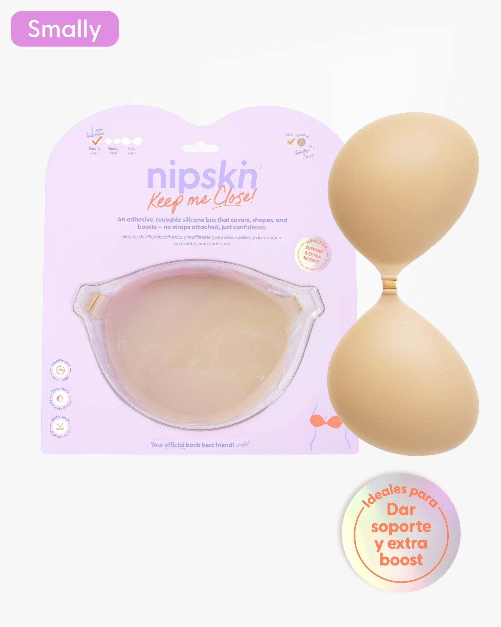 Brasier Invisible Adhesivo de Silicona, Keep Me Close - Nipskin®