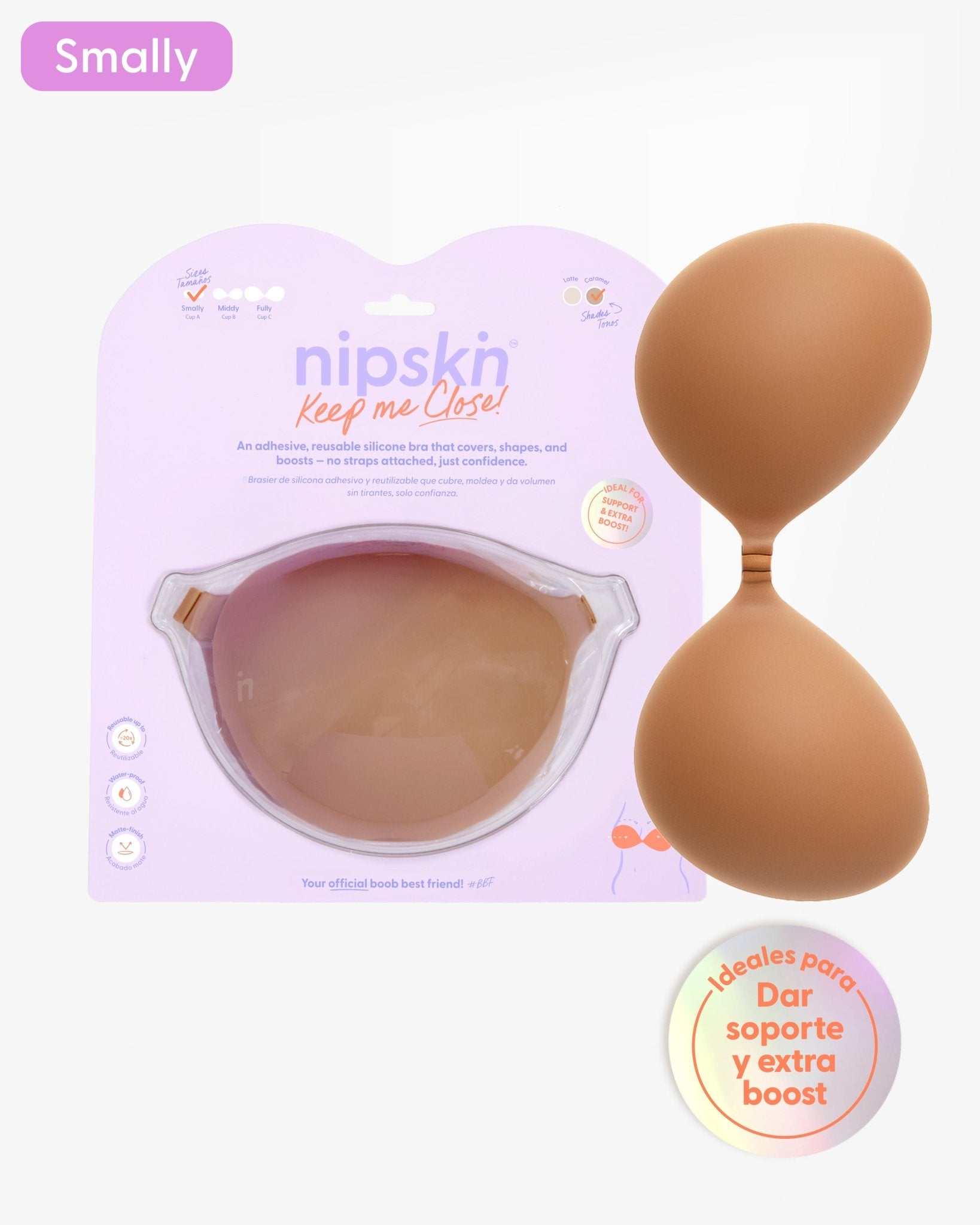 Brasier Invisible Adhesivo de Silicona, Keep Me Close - Nipskin®