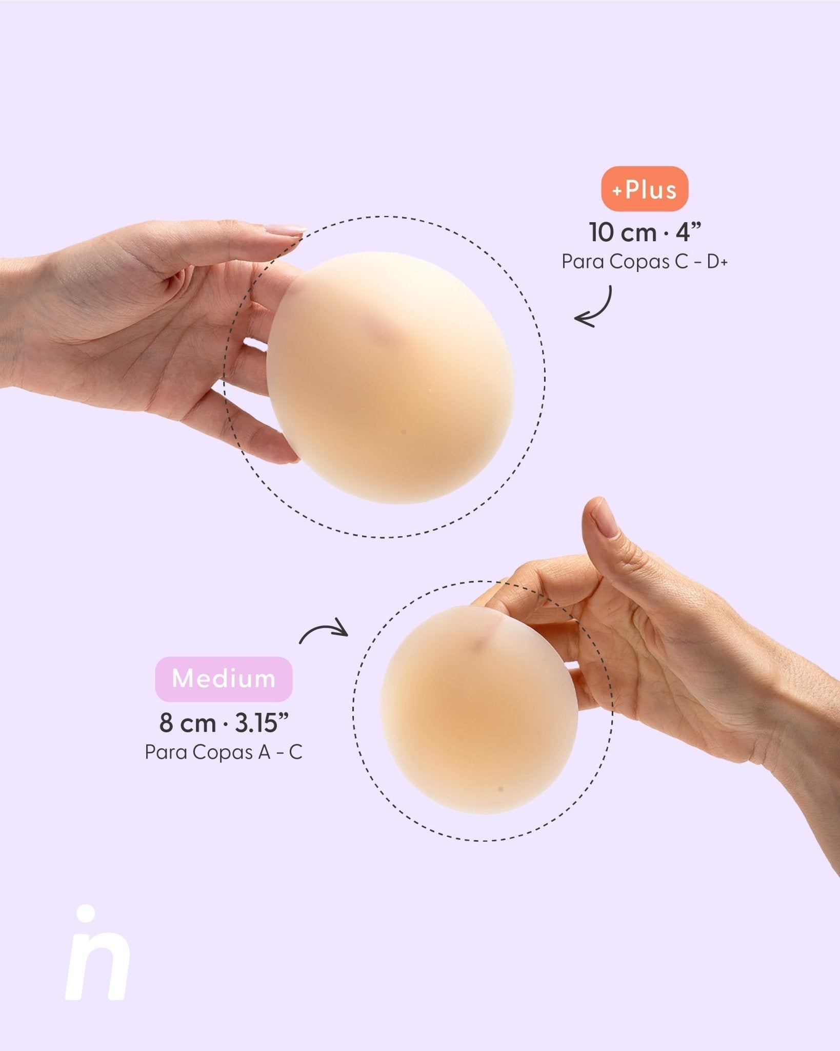 Cinta Doble Faz más Cubre pezón - Nipskin®