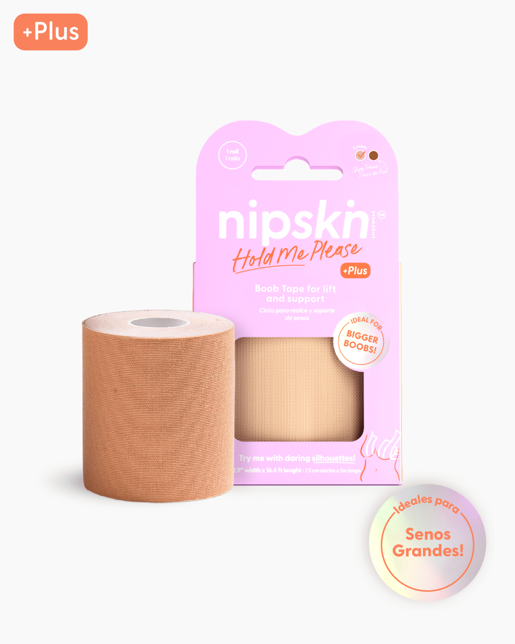 Cinta Levanta Busto - Boob Tape (No apto para pieles sensibles) - Nipskin®