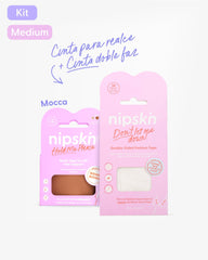 Cinta Levanta Bustos más Cinta Doble Faz para Ropa - Nipskin®