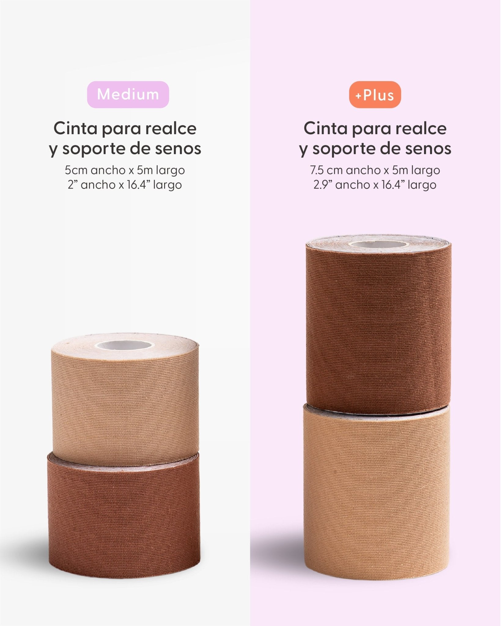 Cinta Levanta Bustos más Cinta Doble Faz para Ropa - Nipskin®