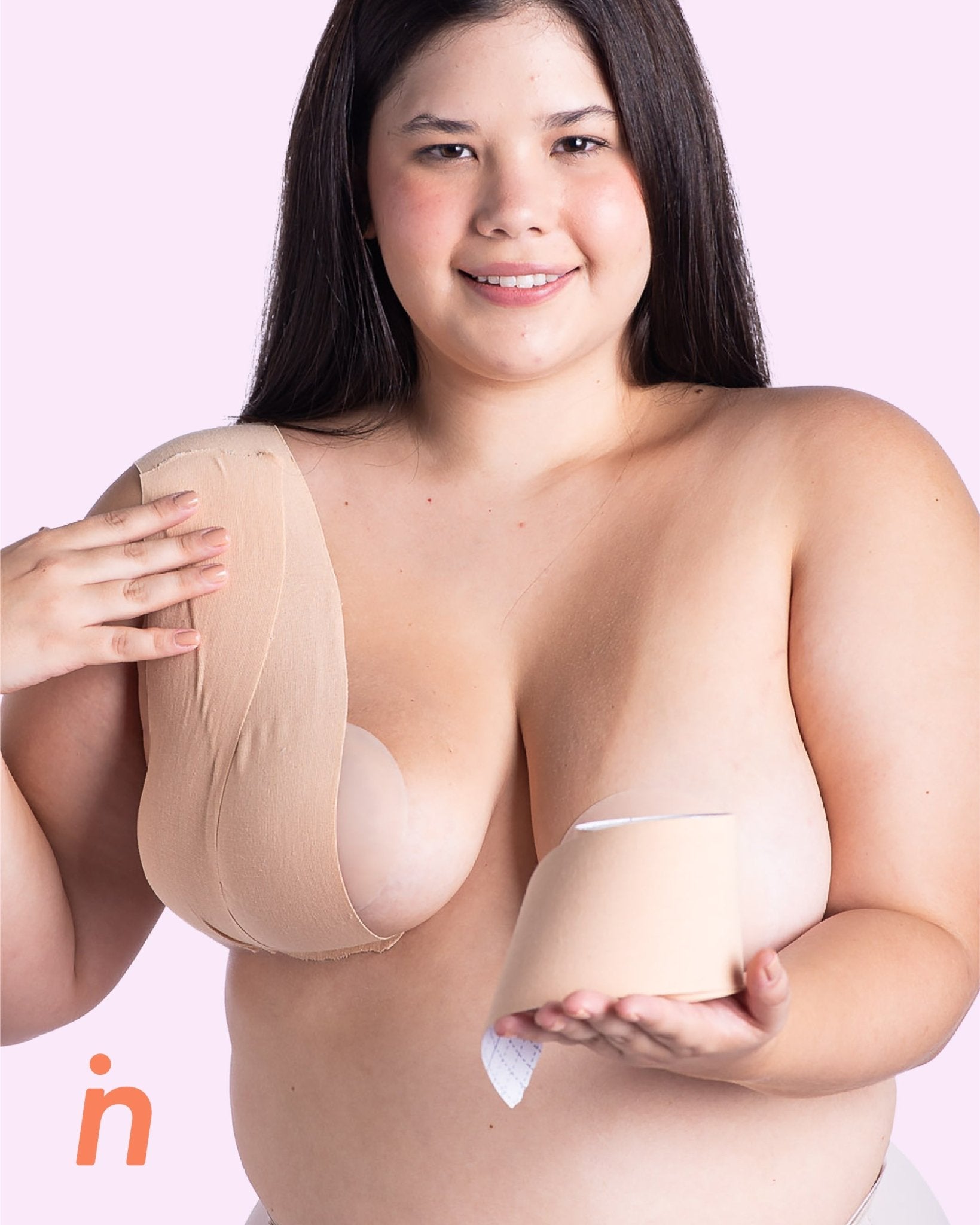 Cinta para Levantar el busto mas Cubre pezon - Nipskin®
