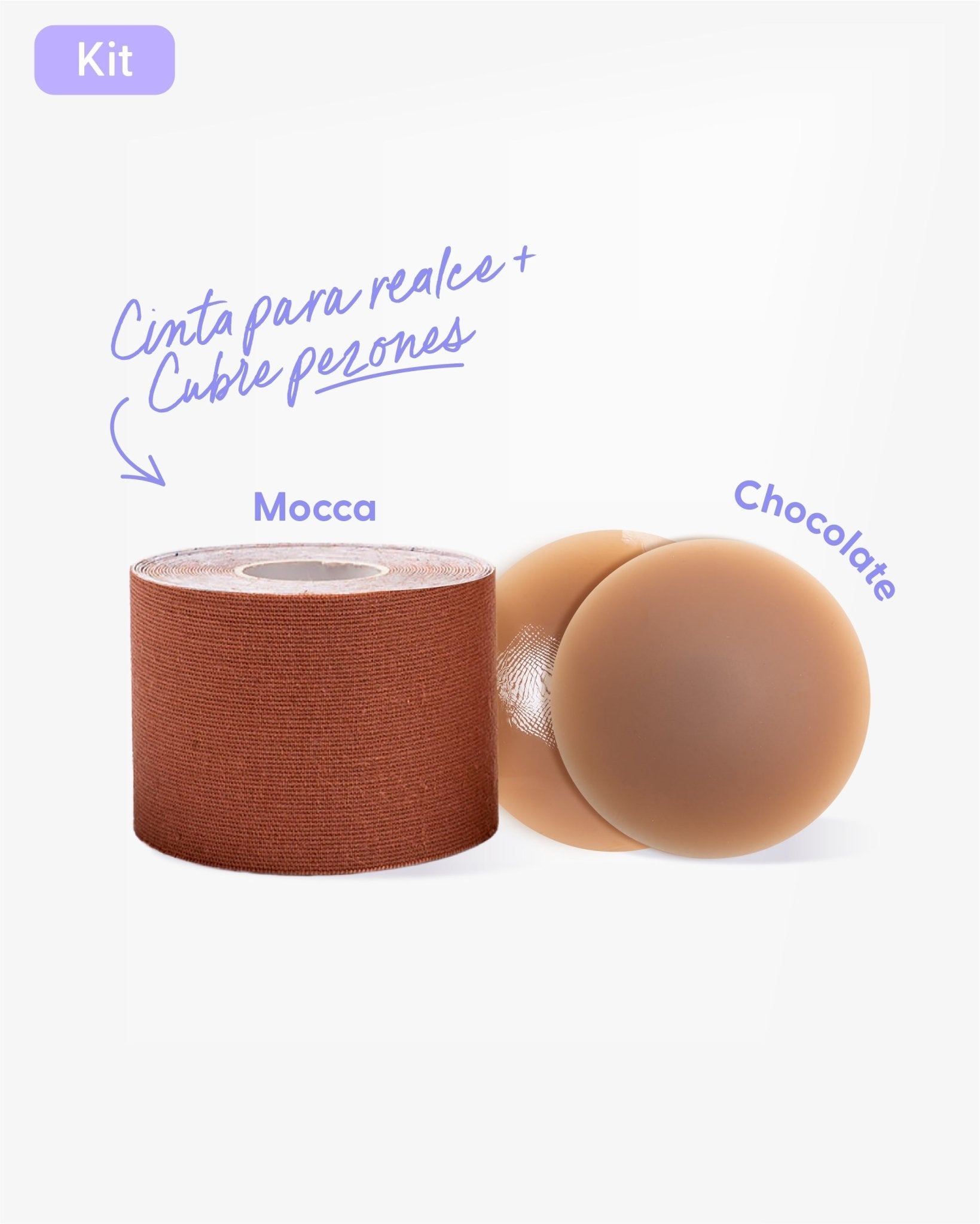 Cinta para Levantar el busto mas Cubre pezon - Nipskin®
