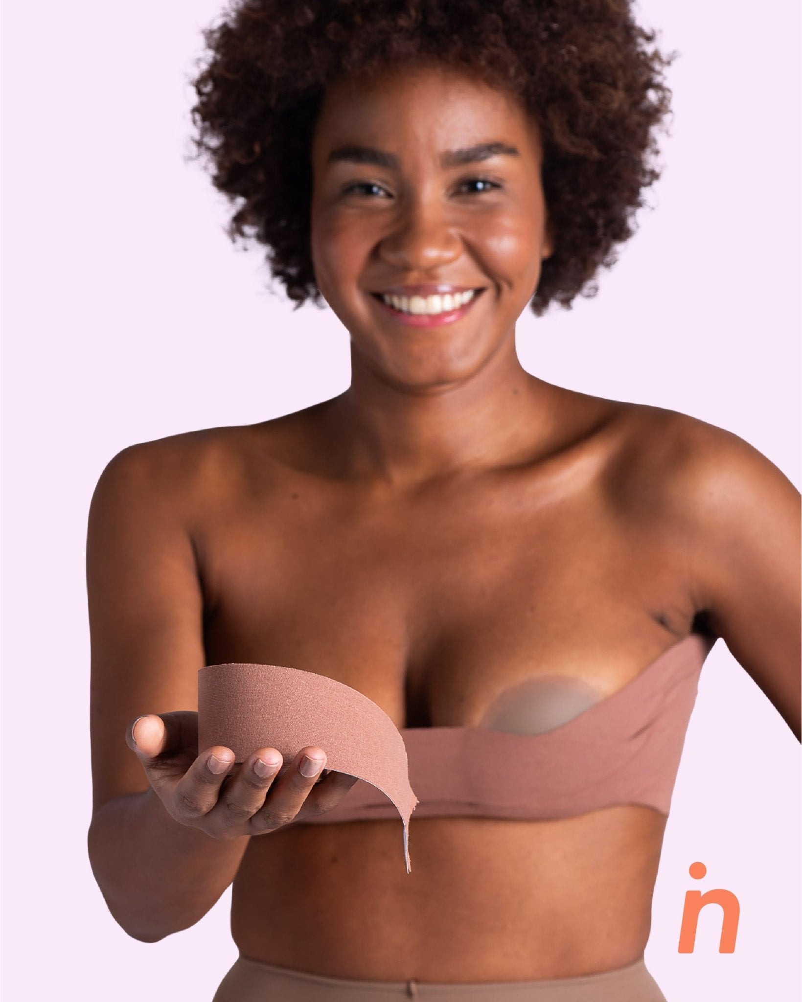 Cinta para Levantar el busto mas Cubre pezon - Nipskin®