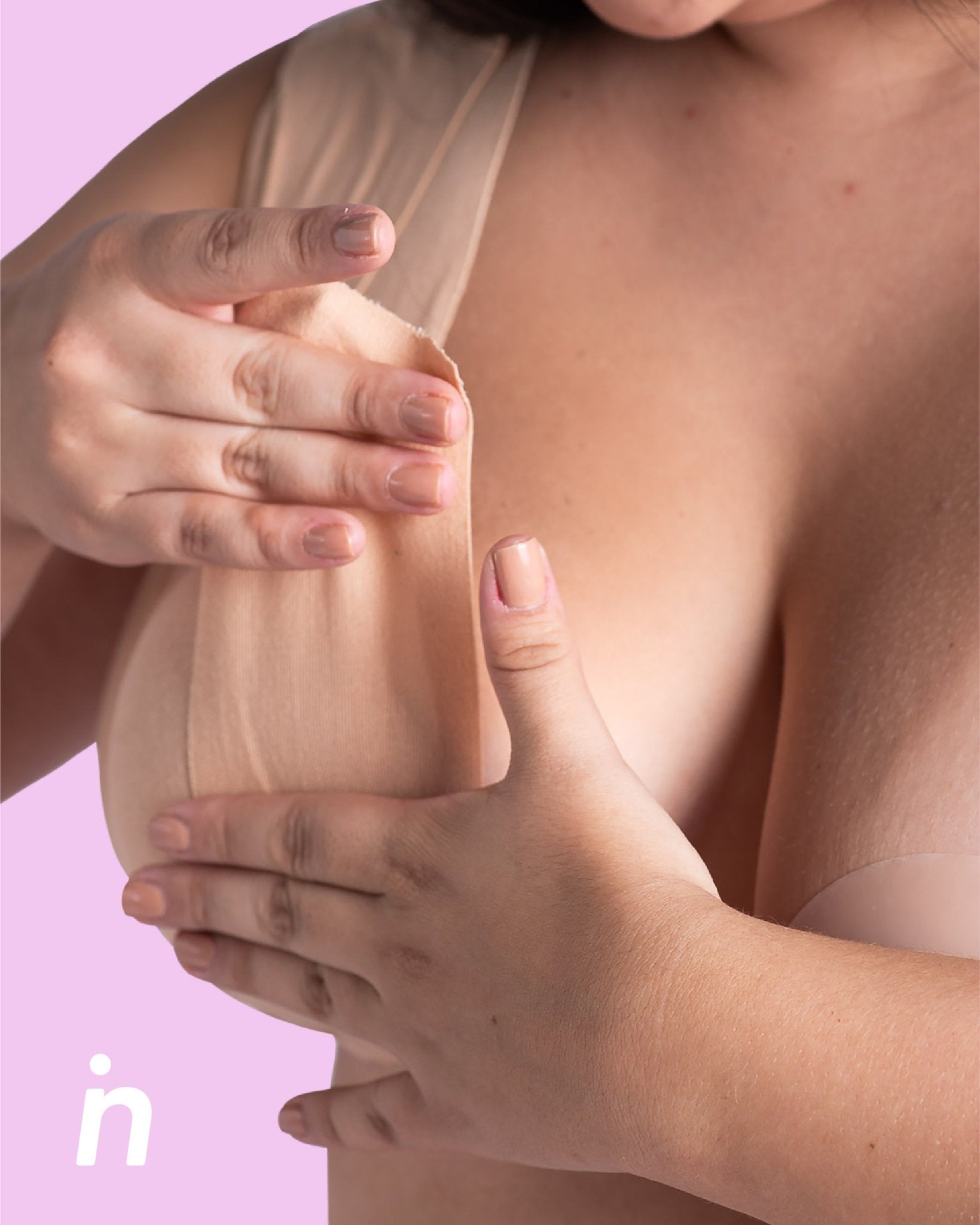 Cinta para Levantar el busto mas Cubre pezon - Nipskin®