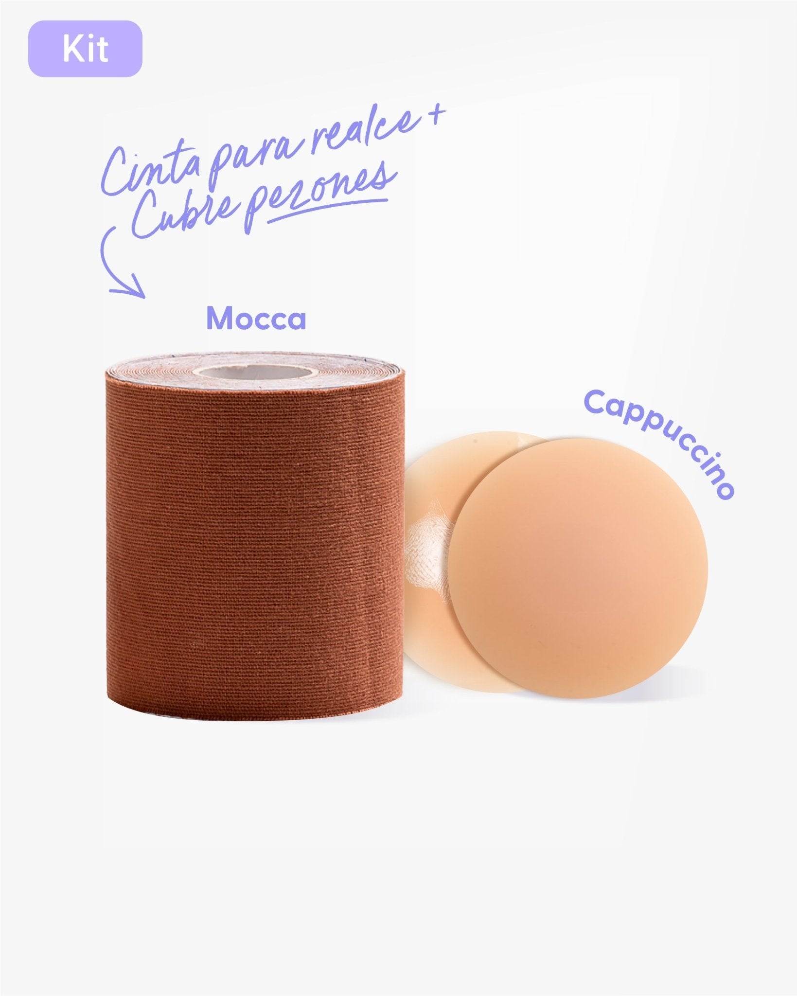 Cinta para Levantar el busto mas Cubre pezon PLUS - Nipskin®