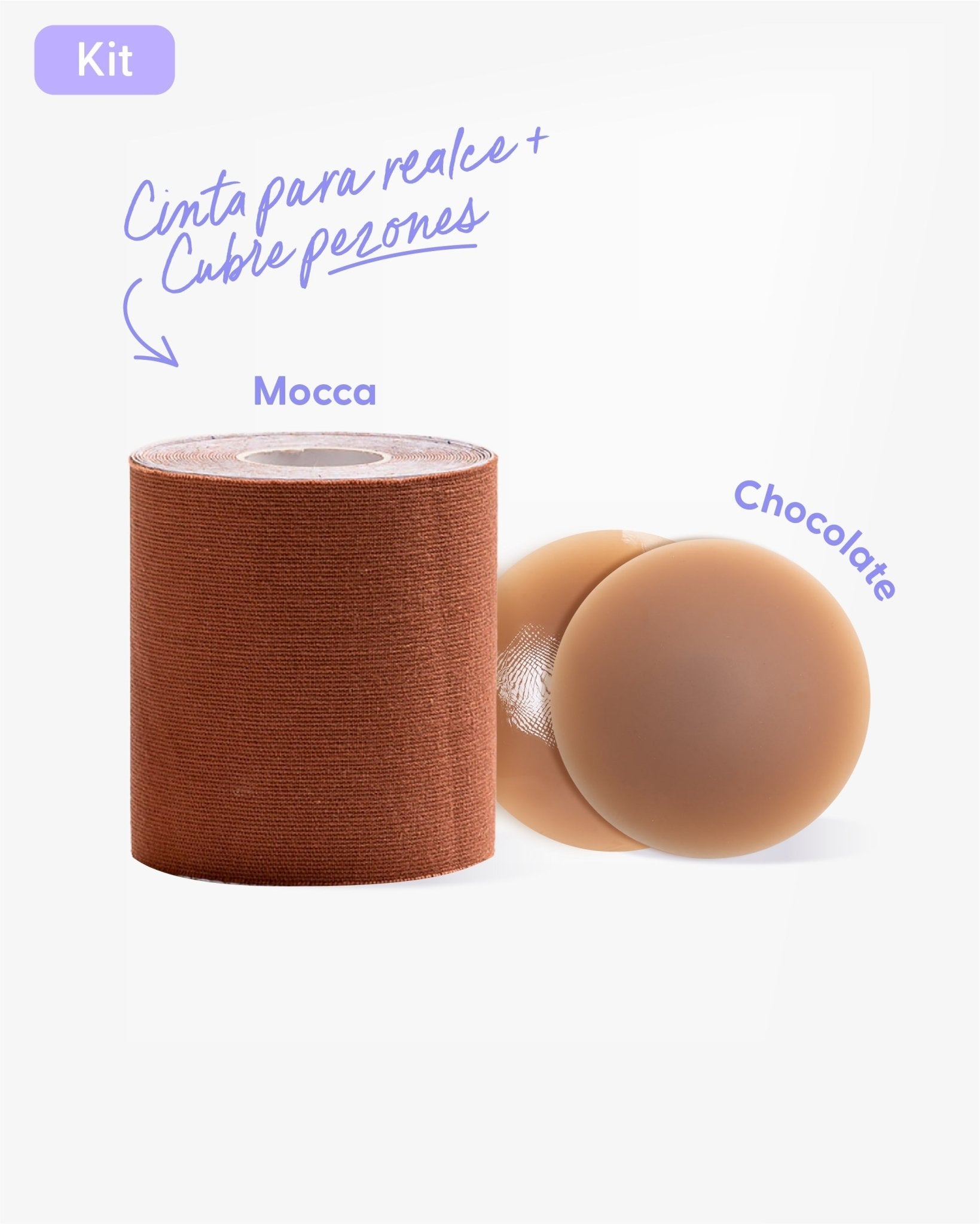 Cinta para Levantar el busto mas Cubre pezon PLUS - Nipskin®