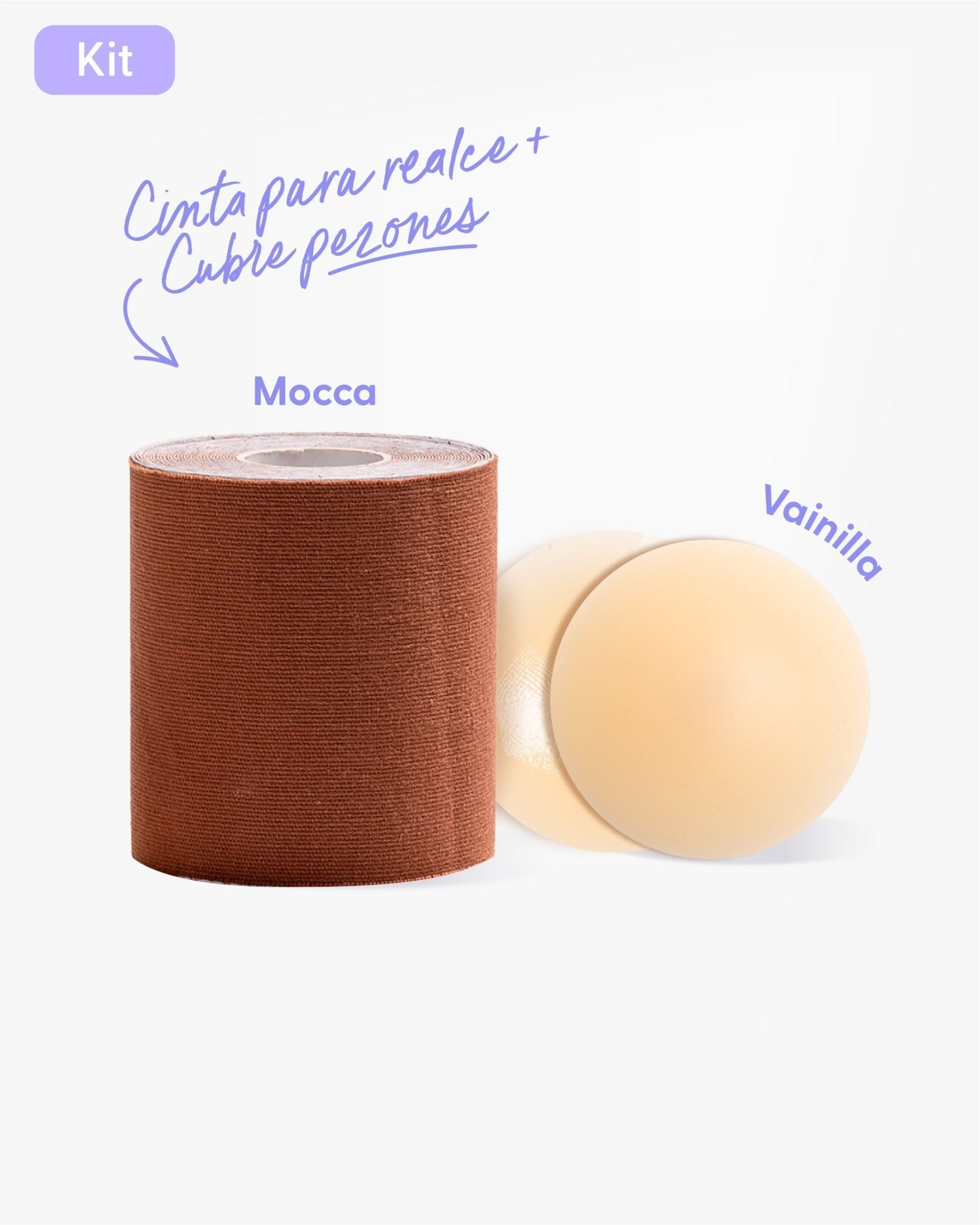 Cinta para Levantar el busto mas Cubre pezon PLUS - Nipskin®