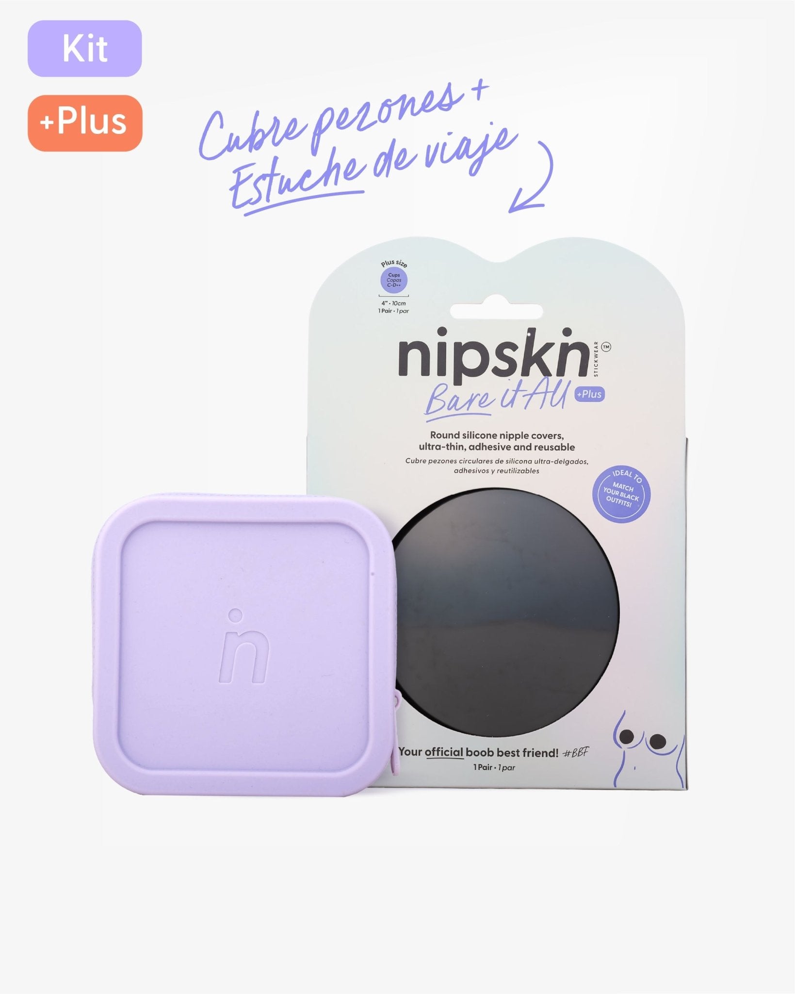 Cubrepezones de Silicona - Nipskin®