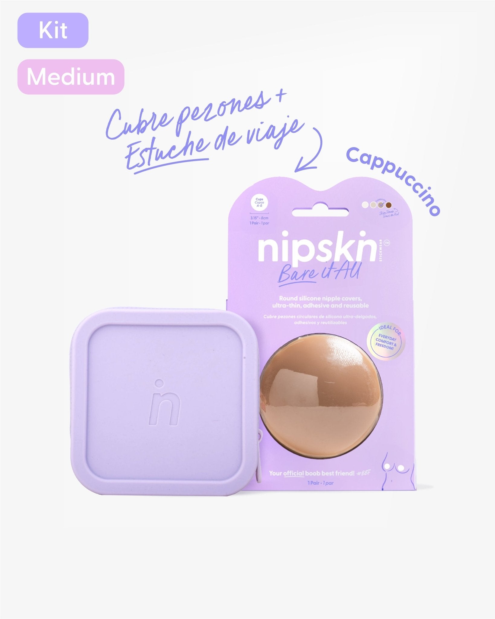 Cubrepezones de Silicona - Nipskin®