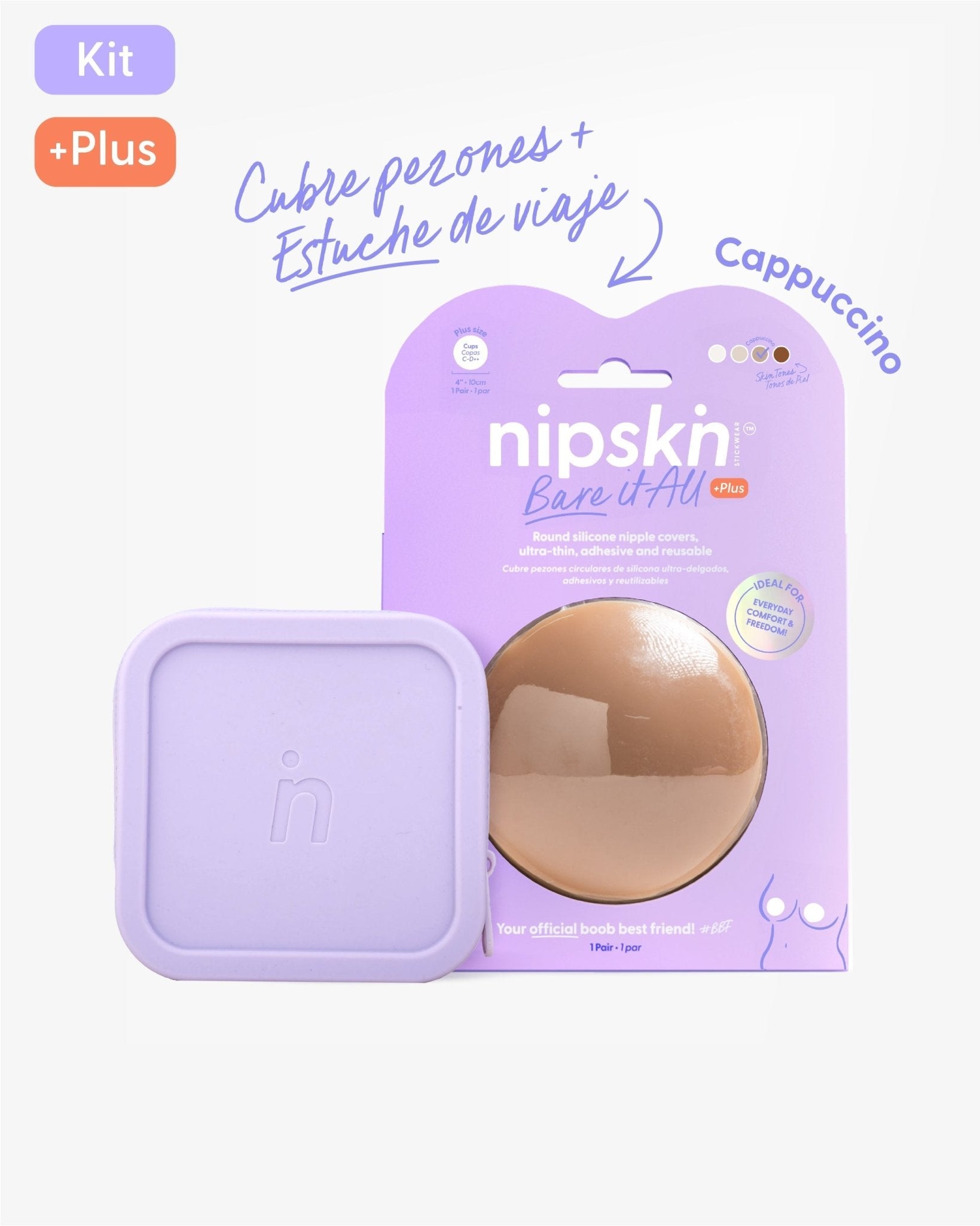 Cubrepezones de Silicona - Nipskin®