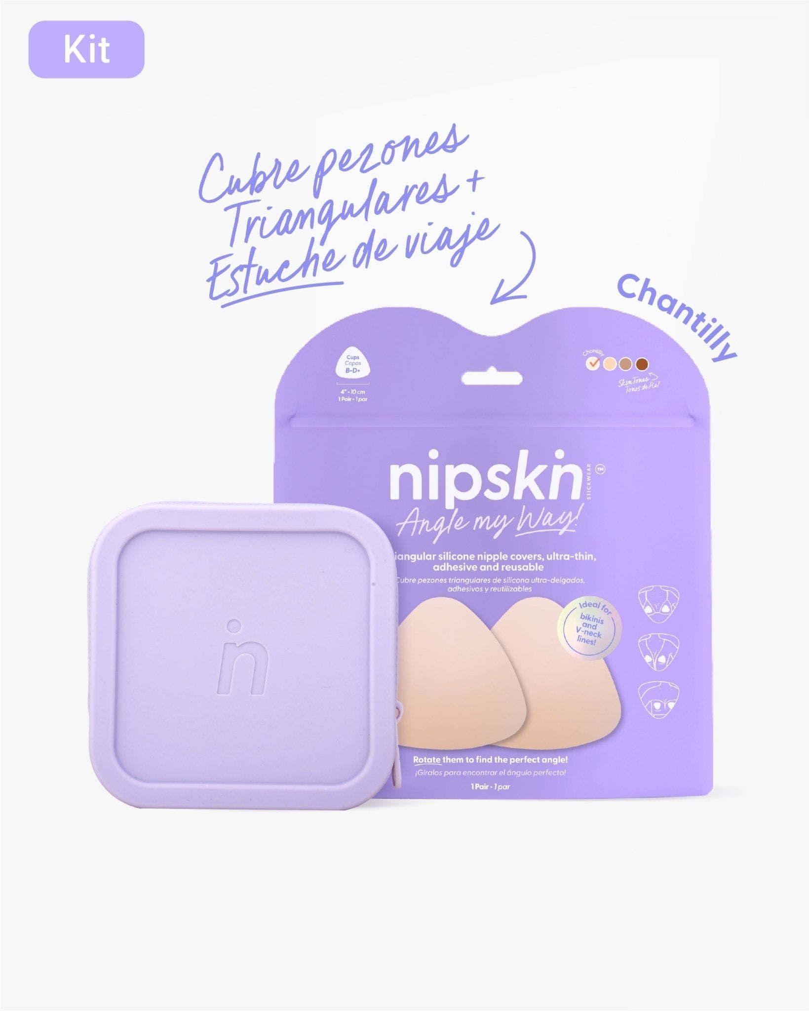 Cubrepezones de Silicona - Nipskin®