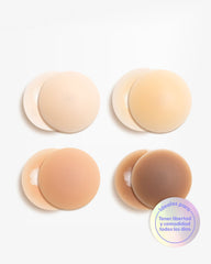 Cubre pezones Circular de Silicona Reutilizable, Nipskin® - Bare it All Nipple Covers - Nipskin