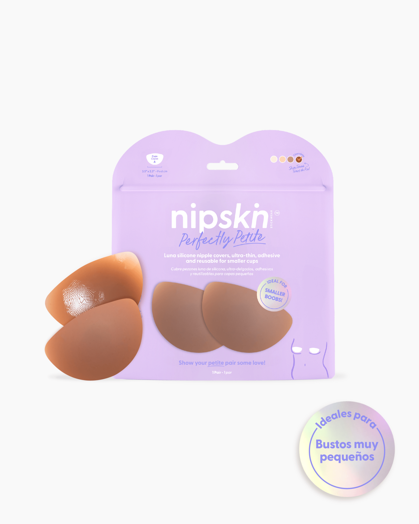 Cubre Pezones de Silicona para Senos Pequeños, Perfectly petite - Nipskin®