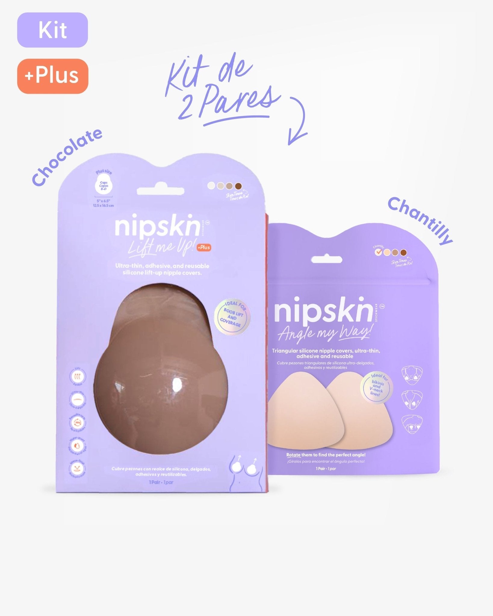 Cubrepezones de Silicona - Nipskin®