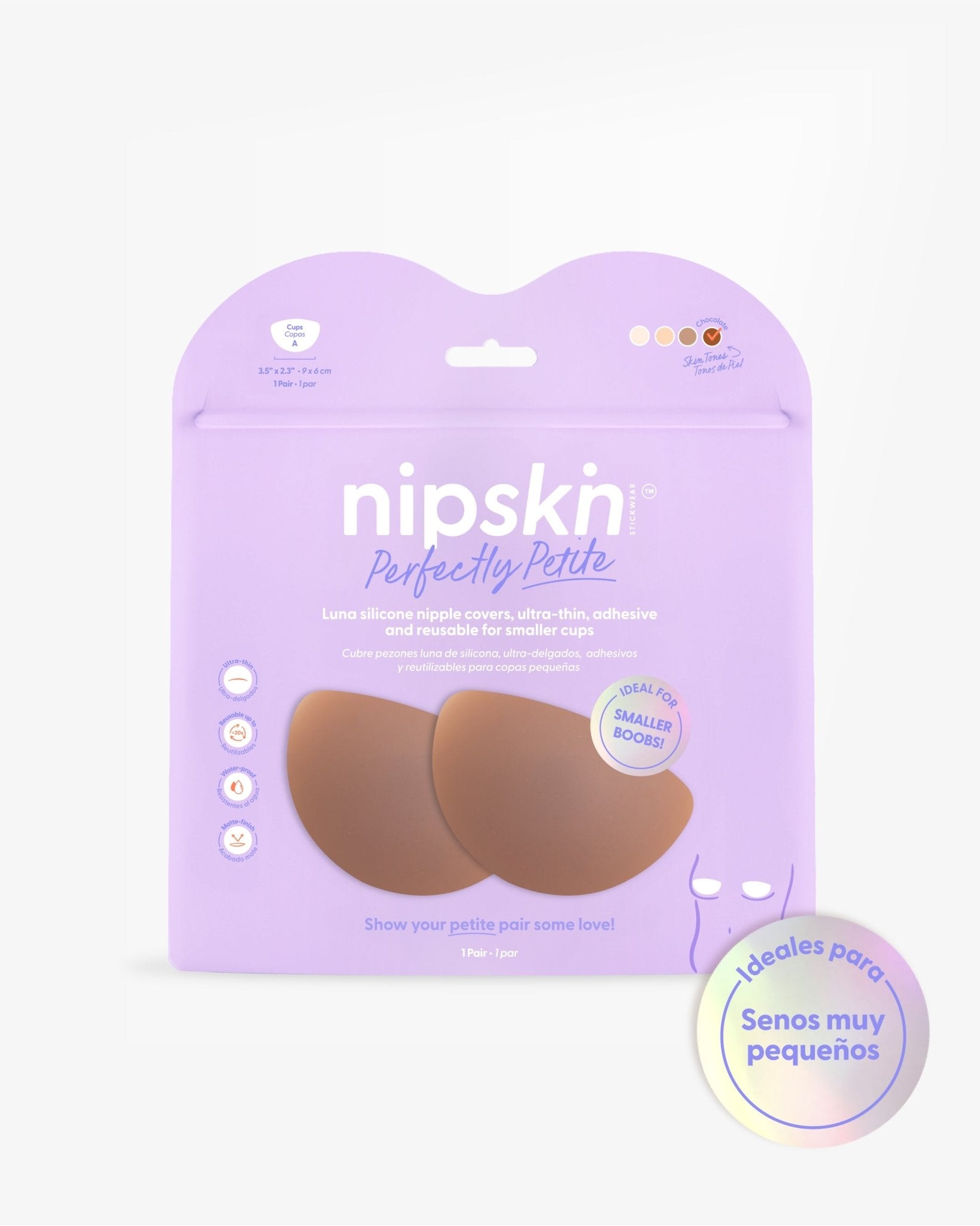 Cubre Pezones de Silicona para Senos Pequeños - Nipskin®