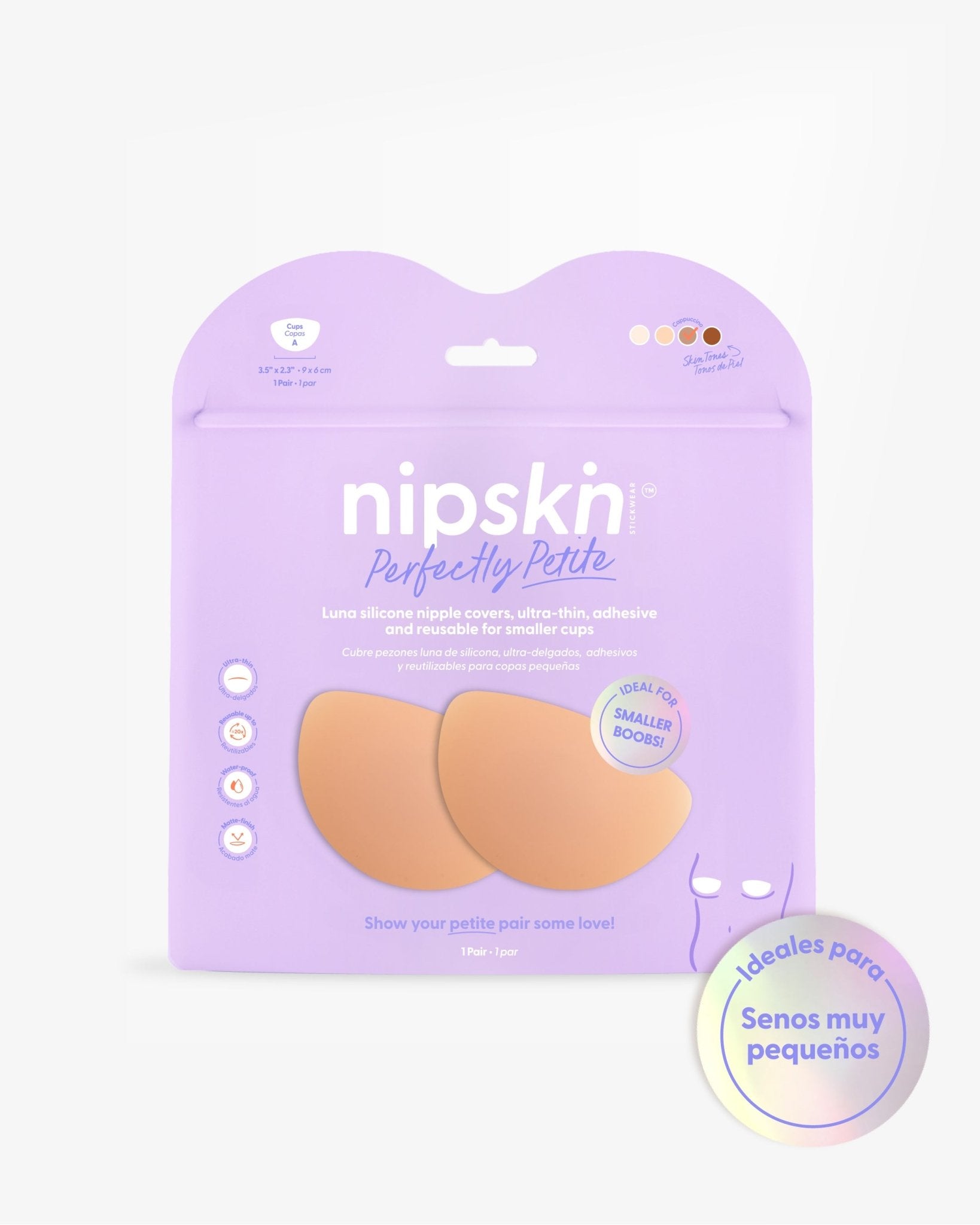 Cubre Pezones de Silicona para Senos Pequeños - Nipskin®