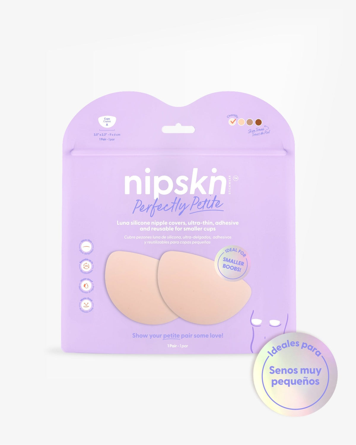 Cubre Pezones de Silicona para Senos Pequeños - Nipskin®