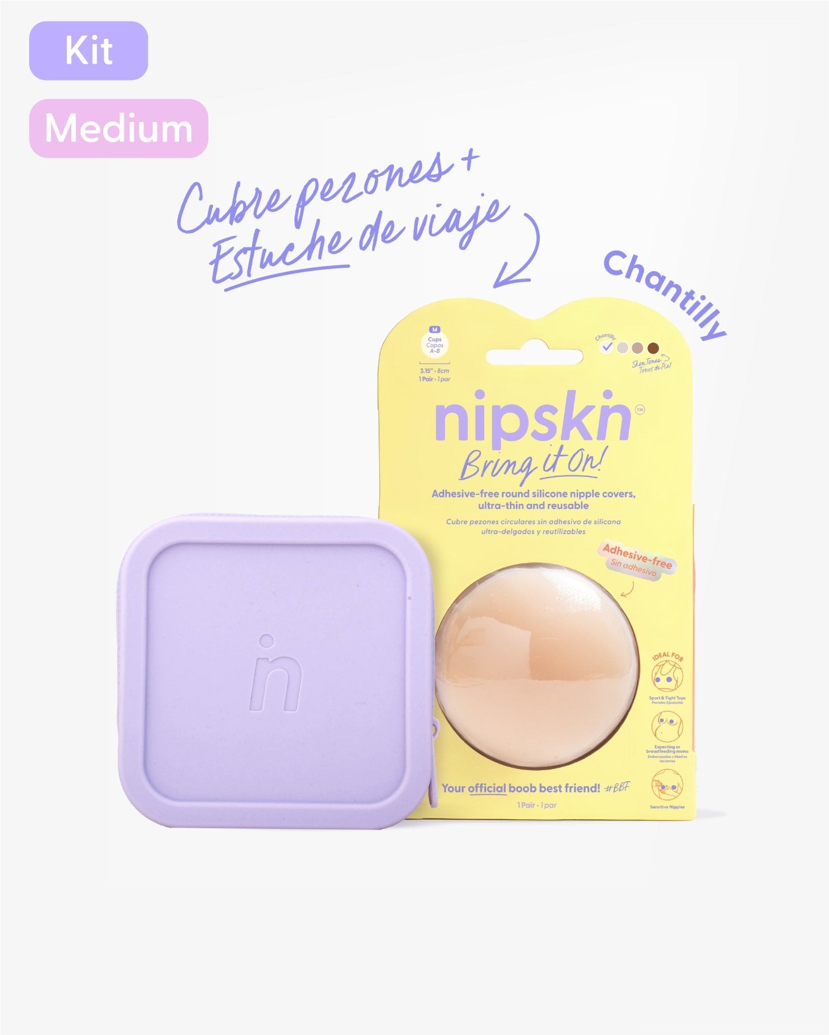 Cubrepezones de Silicona - Nipskin®