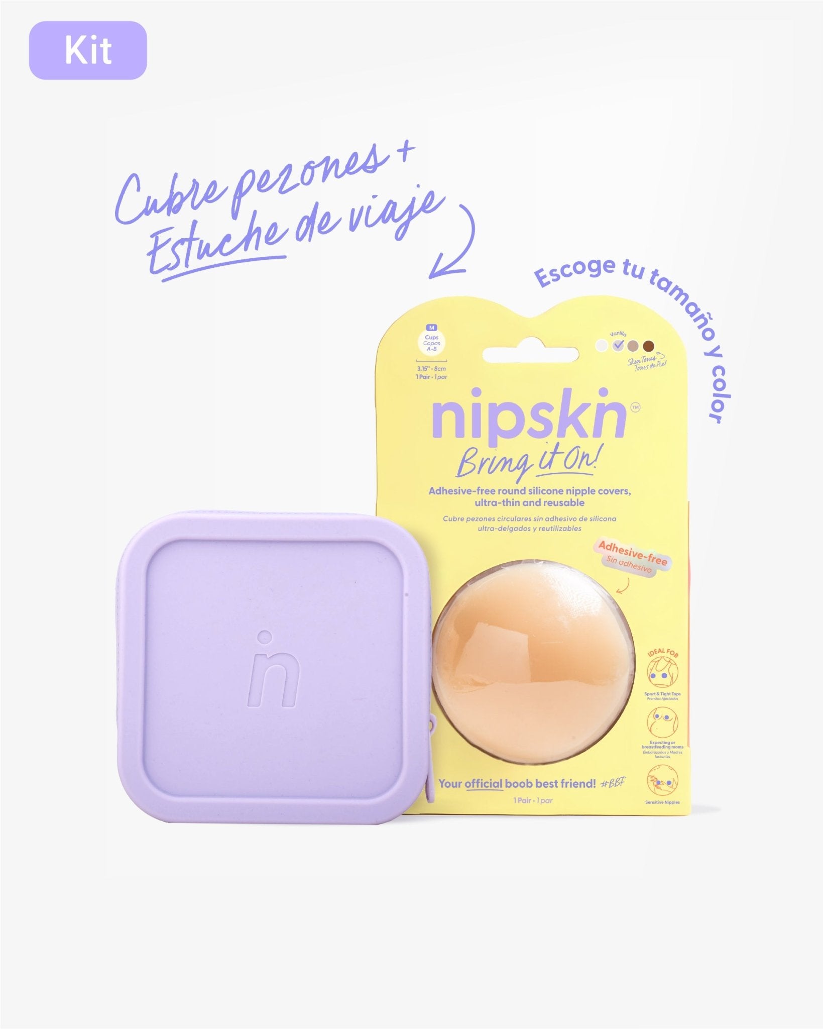 Cubrepezones de Silicona - Nipskin®