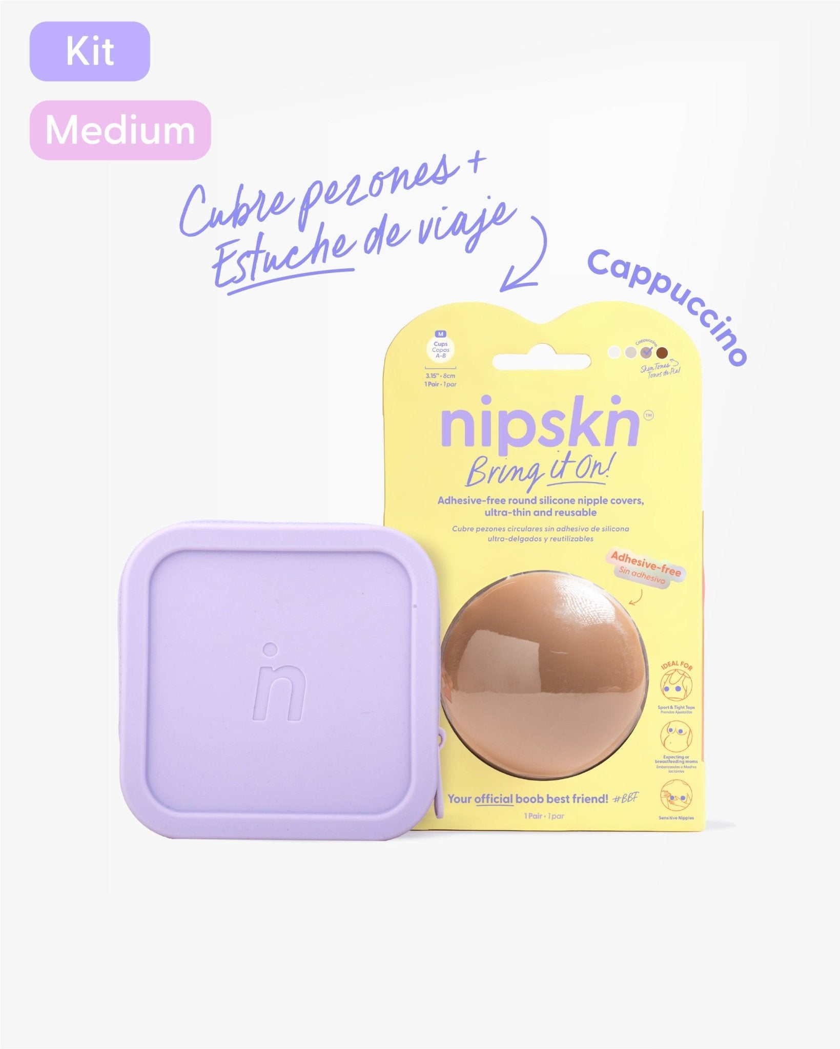 Cubrepezones de Silicona - Nipskin®