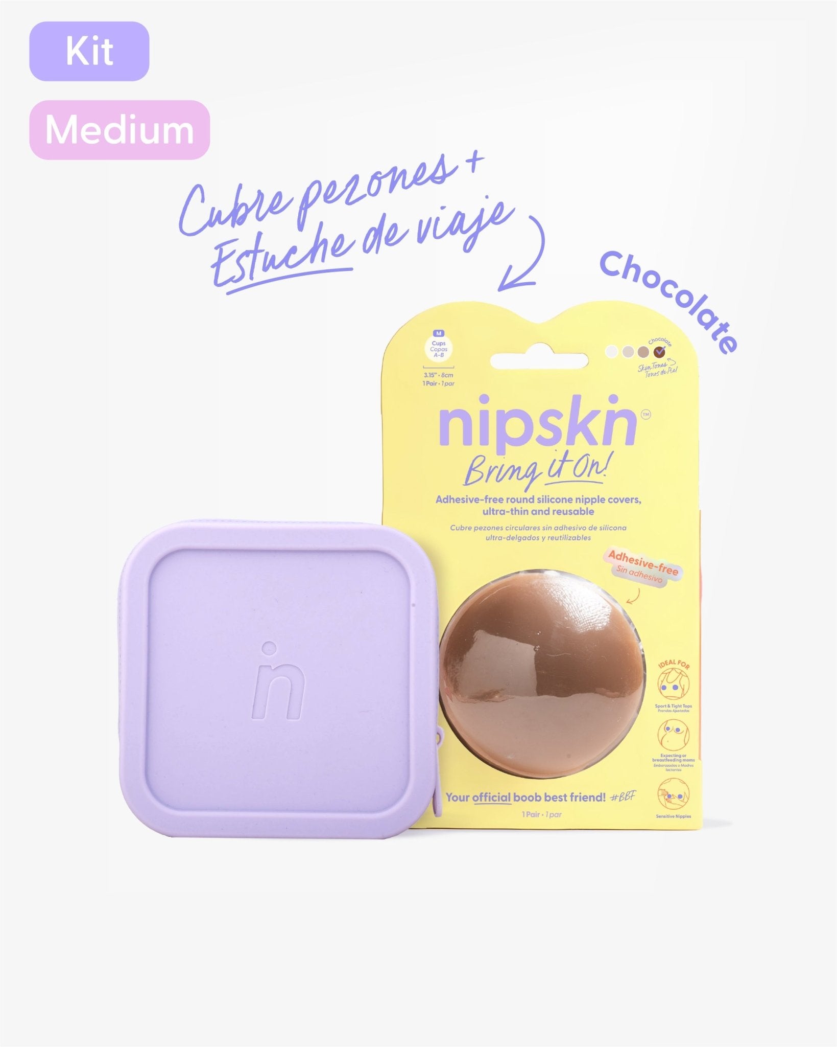 Cubrepezones de Silicona - Nipskin®
