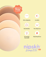 Cubrepezones de Silicona - Nipskin®