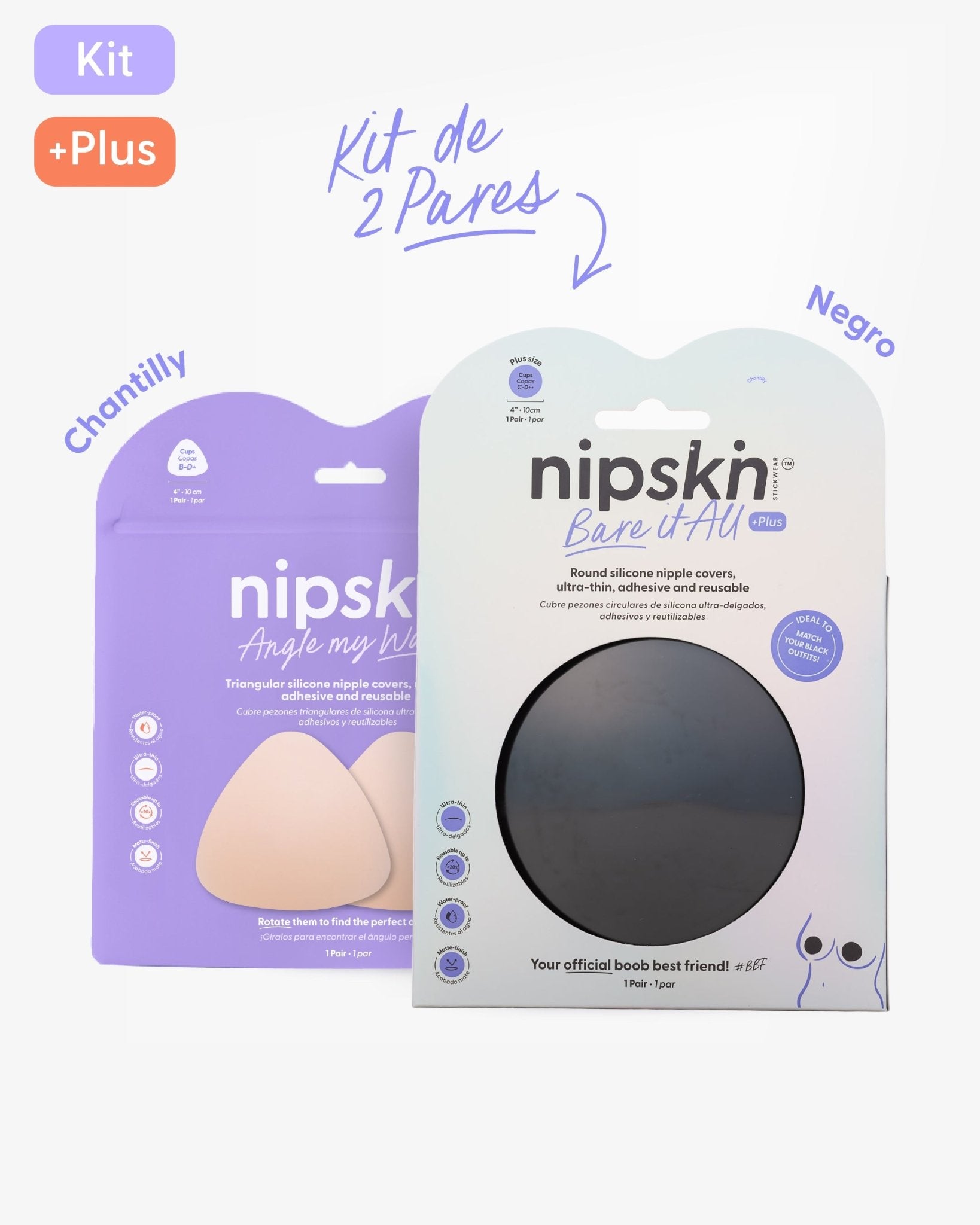 Cubre Pezones Adhesivos x2 - Nipskin®