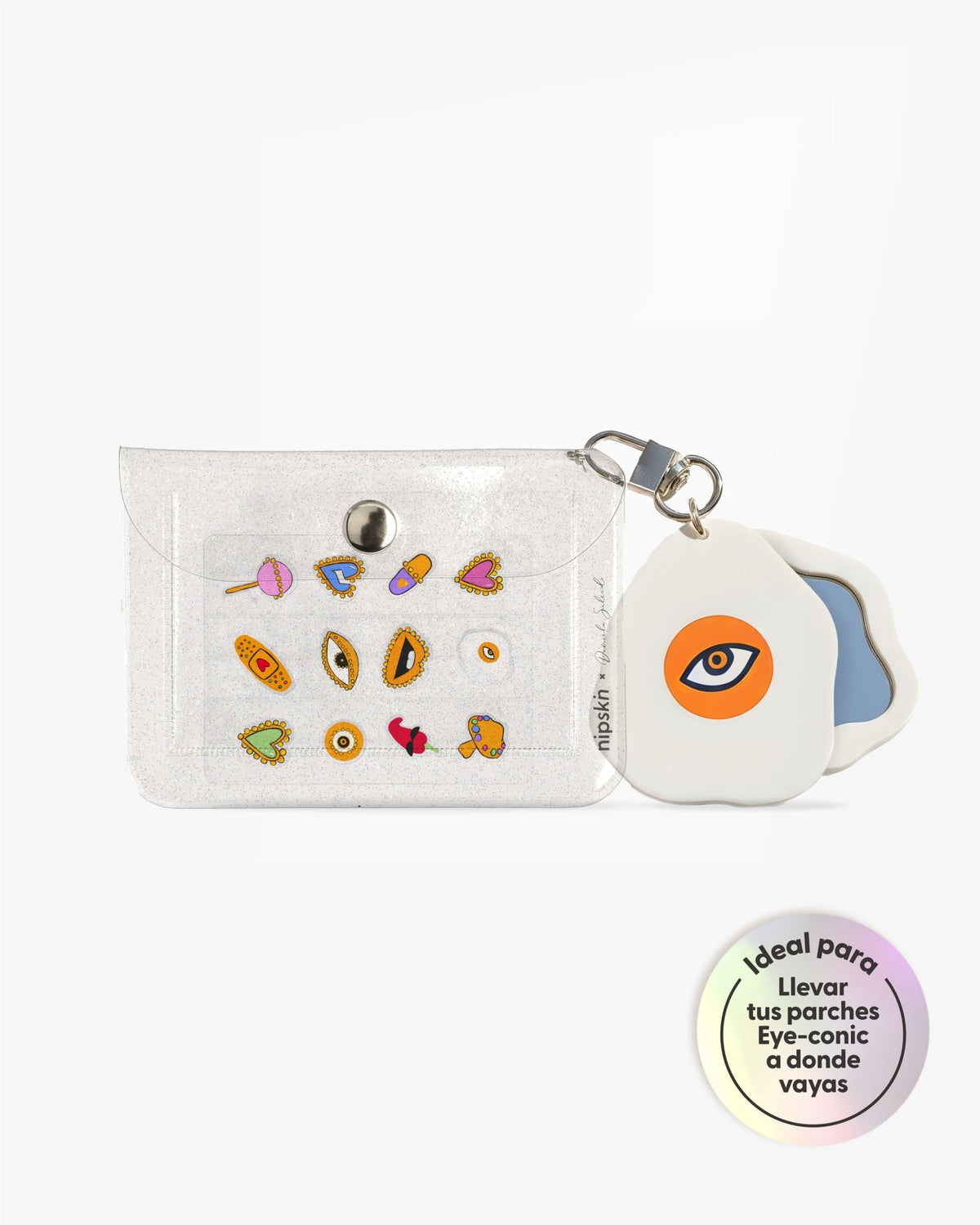 Eye - conic Pimple Charm Pouch + Mirror Key Charm – Nipskin® x Daniela Salcedo