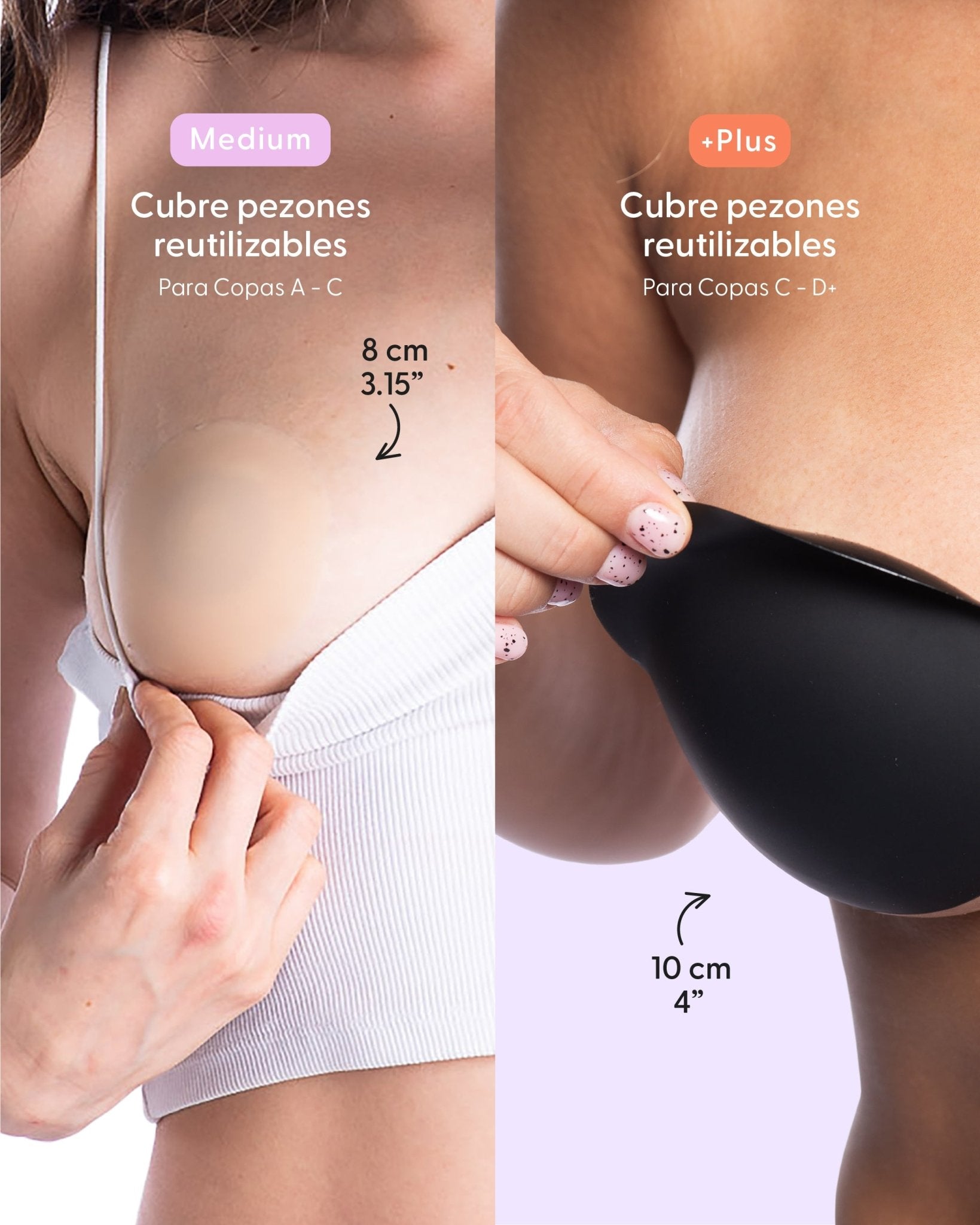 Cubrepezones de Silicona - Nipskin®