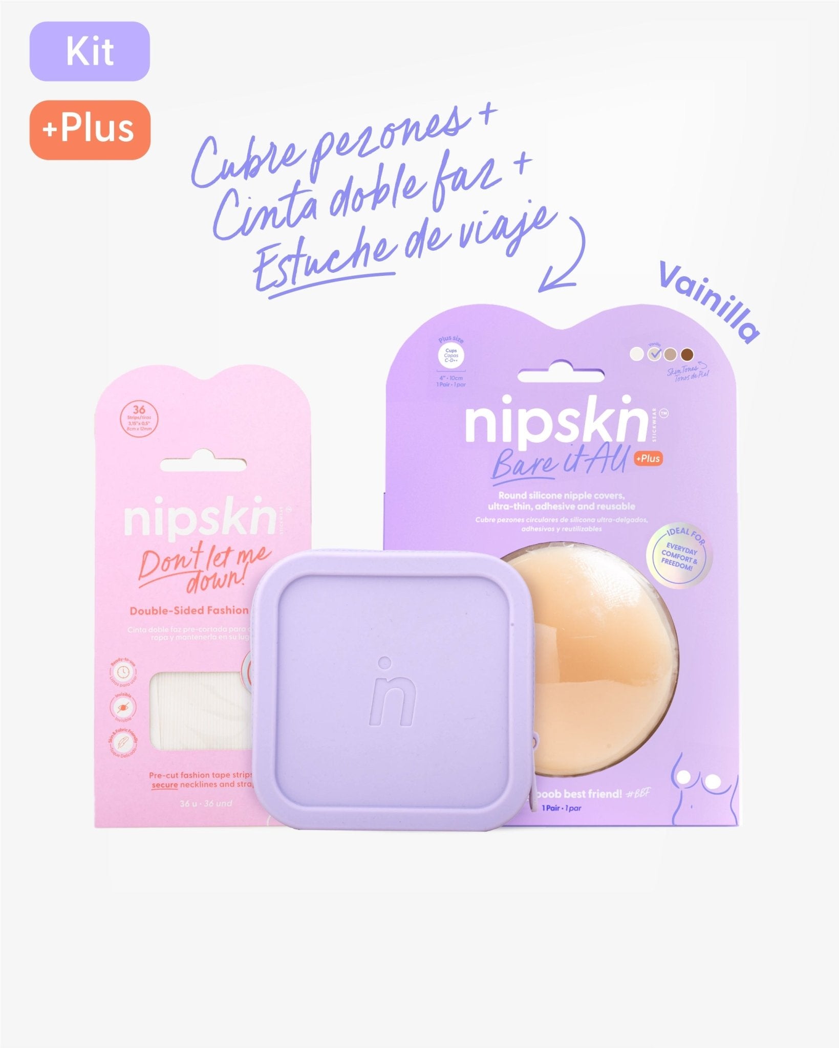 KIT Boob Voyage Essentials - Nipskin