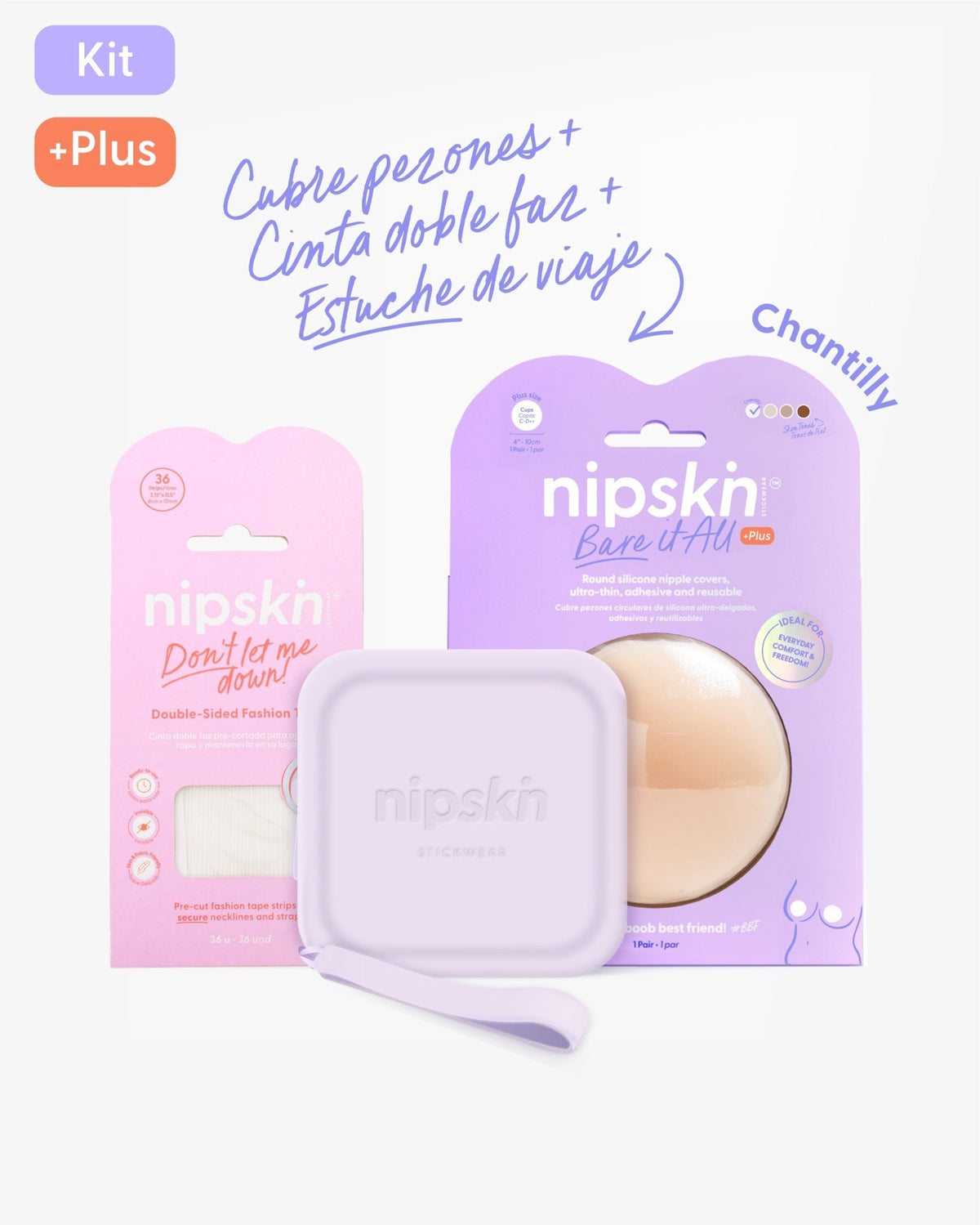 KIT Boob Voyage Essentials - Nipskin