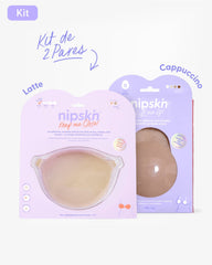 Kit Brasier Adhesivo + Copas Adhesivas en Silicona Para Levantar busto (Talla M) - Nipskin®