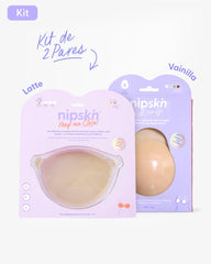 Kit Brasier Adhesivo + Copas Adhesivas en Silicona Para Levantar busto (Talla M) - Nipskin®