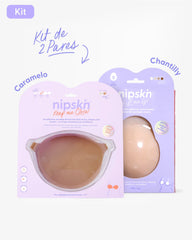Kit Brasier Adhesivo + Copas Adhesivas en Silicona Para Levantar busto (Talla M) - Nipskin®