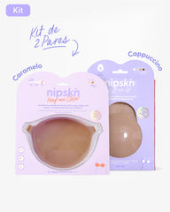 Kit Brasier Adhesivo + Copas Adhesivas en Silicona Para Levantar busto (Talla M) - Nipskin®