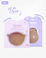 Kit Brasier Adhesivo + Copas Adhesivas en Silicona Para Levantar busto (Talla M) - Nipskin®